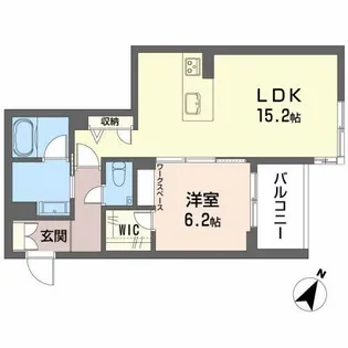 シャーメゾンけやき通り【3階】の間取り