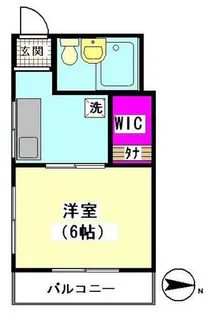 渡辺タイヤビル【4階】の間取り