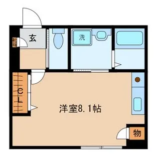 MANA-K【2階】の間取り