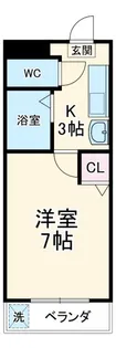グラナイト尼ヶ崎【2階】の間取り