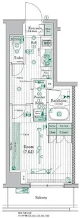ブライズ高円寺【4階】の間取り