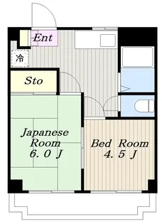 グリーンハイム吉澤II【3階】の間取り