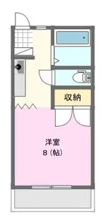 サンハイツエムII【2階】の間取り
