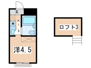 ドルフィン【2階】の間取り