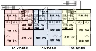 北海道旭川市川端町五条8【アパート】の間取り