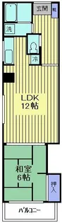メゾンルノーブ【8階】の間取り