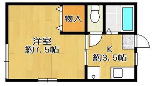 ル・レーブ【2階】の間取り