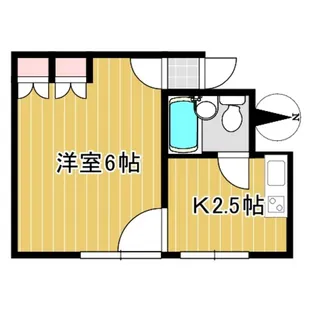 東京都杉並区永福2【アパート】の間取り