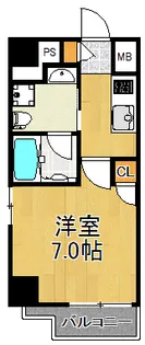 リーリック9【9階】の間取り