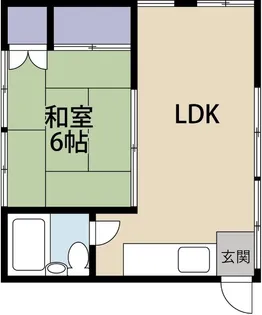磯部ビル【2階】の間取り