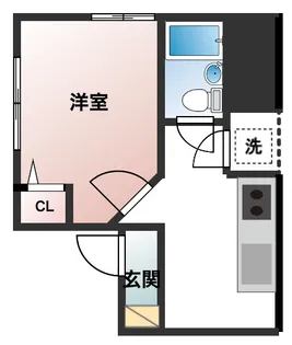 ラムールハイツ【3階】の間取り