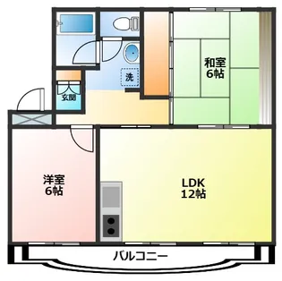 神奈川県小田原市扇町1【マンション】の間取り