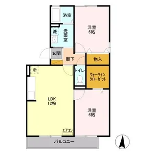 アネシス【3階】の間取り