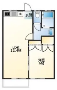 セイシェルハイムII【2階】の間取り