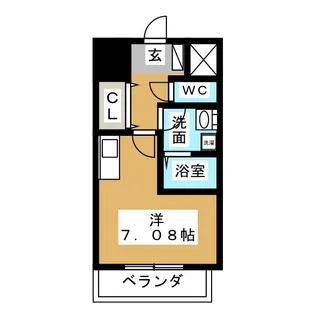 愛知県名古屋市東区筒井3【マンション】の間取り