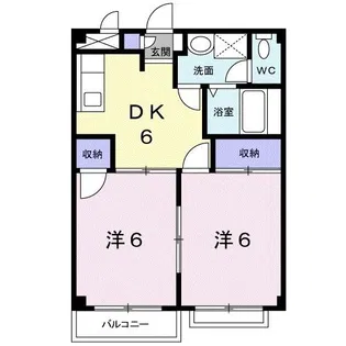 ハートフルスクエア【2階】の間取り