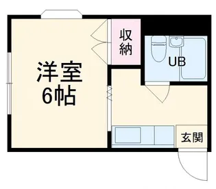 メゾングランドール【1階】の間取り
