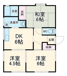 静岡県袋井市堀越5【一戸建】の間取り