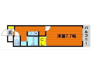 レジデンス今【2階】の間取り