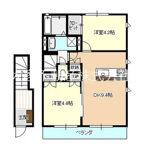 K-6【2階】の間取り