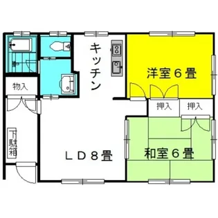 ラフォンテ・ノヴァ North【1階】の間取り