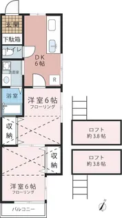 ソレイユ(I)【2階】の間取り