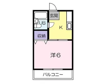 サンヒルズ尾道【1階】の間取り