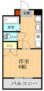 カーサ平成【4階】の間取り
