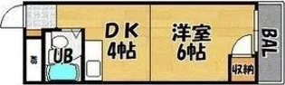 崎山ハイム【3階】の間取り