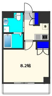 ウエストヴァイン【8階】の間取り
