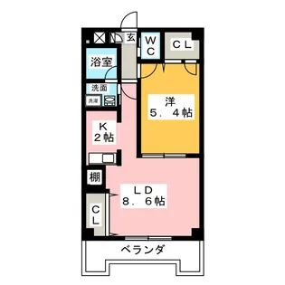 Pastoral【3階】の間取り