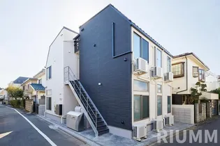 東京都目黒区五本木2【アパート】の外観