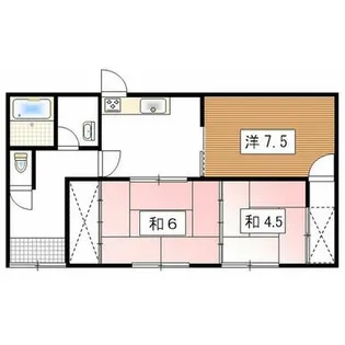 鹿児島県鹿屋市郷之原町【一戸建】の間取り