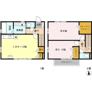 東京都練馬区田柄4【一戸建】の間取り