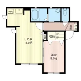 メゾン・ド・フルール【2階】の間取り