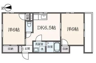 東京都練馬区下石神井5【マンション】の間取り