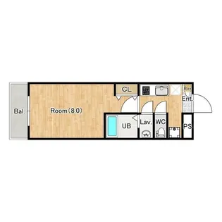 ジーメゾン川越仙波町グナーデ【1階】の間取り