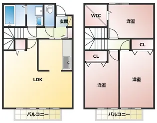 ディアコート西明石の間取り
