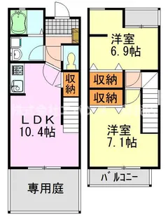 ヴェルジェの間取り