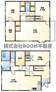宮崎県北諸県郡三股町大字樺山【一戸建】の間取り