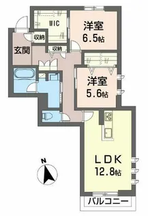 エクラージュ【2階】の間取り