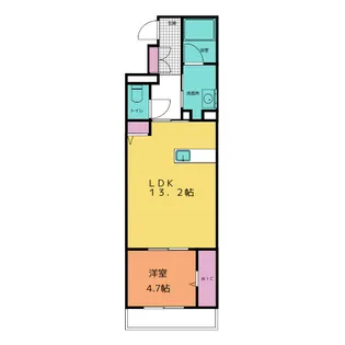 スブリミス【2階】の間取り