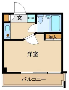 アネックス国領【4階】の間取り