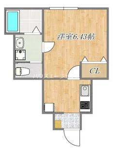 ルシェル葛西【1階】の間取り