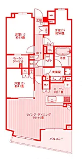 ブランズ戸塚【6階】の間取り