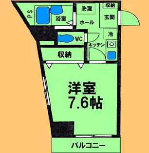 龍生堂橋本ビル【3階】の間取り
