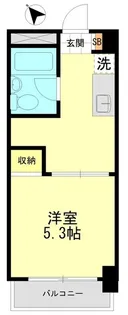 シャンボール築地【10階】の間取り