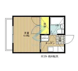 東京都江戸川区船堀3【アパート】の間取り