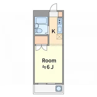 高松グリーンハイツ【2階】の間取り