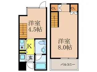オ-クグランドの間取り